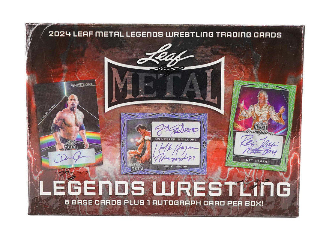 2024 Leaf Metal Legends Wrestling Box