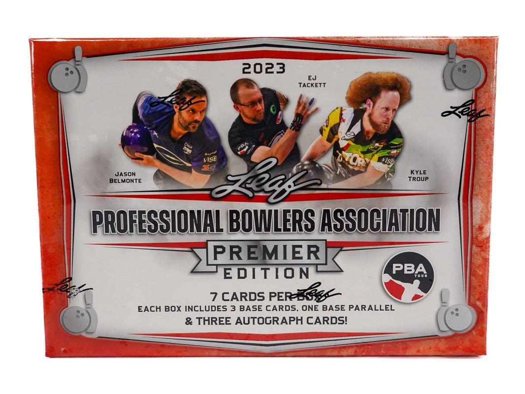 2023 Leaf Professional Bowlers Association Premier Edition Bowling Hobby Box