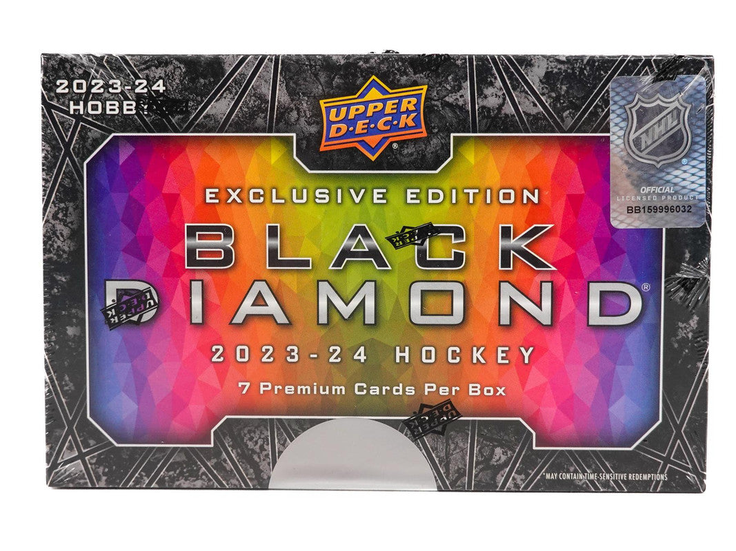 2023/24 Upper Deck Black Diamond Hockey Hobby Box - CDD Edition (SALE)