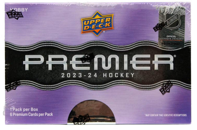 2023/24 Upper Deck Premier Hockey Hobby Box