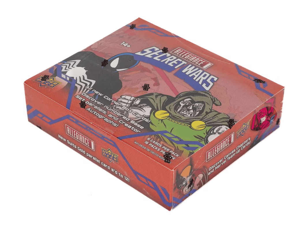 Marvel Allegiance Secret Wars 1984 Trading Cards Hobby Box (Upper Deck 2024)