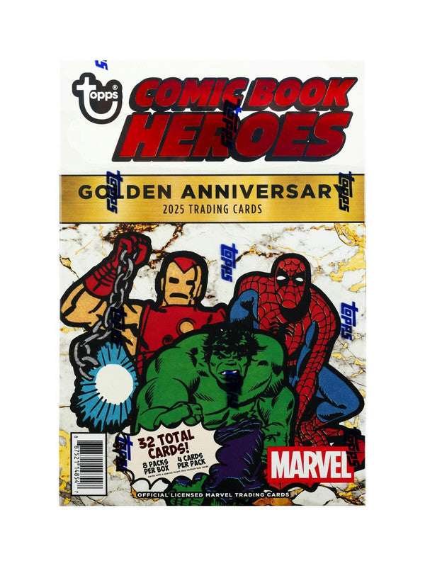 Marvel Comic Book Heroes 1975 Golden Anniversary Hobby Box (Topps 2025) (SALE)