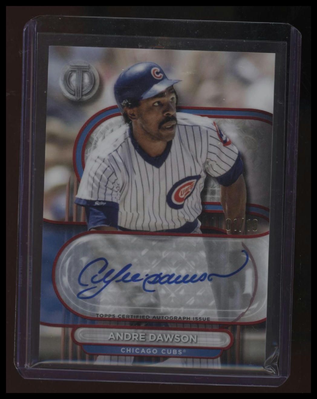 2024 Topps Tribute Andre Dawson Tribute Autographs Red #/10