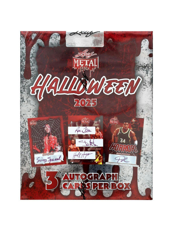 2025 Leaf Metal Halloween Hobby Box (SALE)
