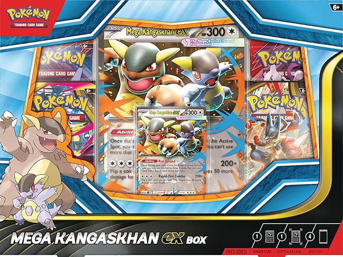 Pokemon TCG: Mega Evolution - Mega Kangaskhan EX Box