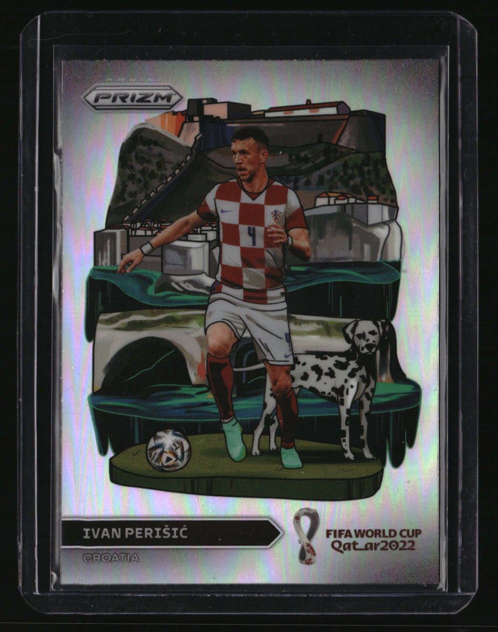 2022 Panini Prizm FIFA World Cup Qatar Ivan Perisic National Landmarks