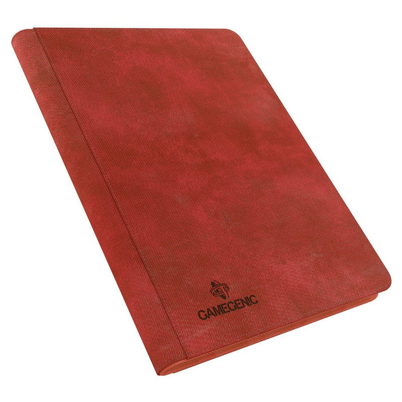 Gamegenic: 18-Pocket Zip-Up Binder (Red)