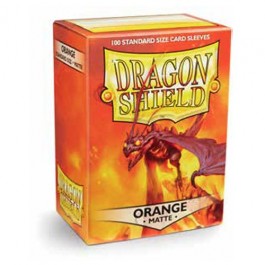 Dragon Shield Matte Sleeves - Orange