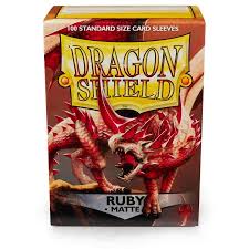 Dragon Shield Matte Sleeves - Ruby