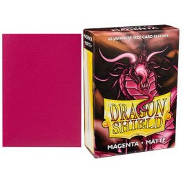 Dragon Shield Japanese Matte Sleeves - Magenta