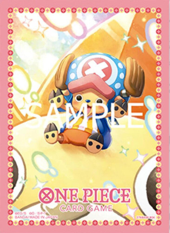 One Piece Card Game Official Sleeves: TCG+ Store Edition Vol.2 - Tony Tony.Chopper (70-Pack) - Bandai Card Sleeves