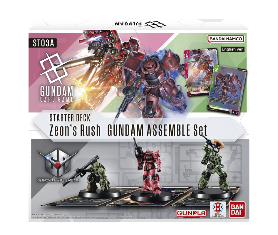 Gundam TCG: Assemble Starter Deck 03A (Zeon Rush)