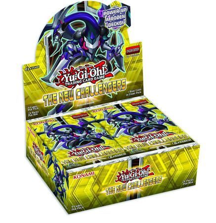 The New Challengers Booster Box of 24 Packs (Yugioh)