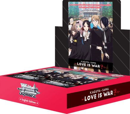 Weiss Schwarz Trading Card Game Kaguya-sama, Love is War? Booster Display
