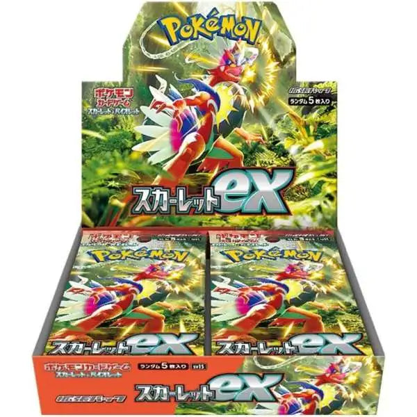 Pokemon Trading Card Game Scarlet and Violet SCARLET ex Booster Box