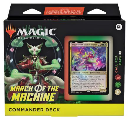 Magic the Gathering: March of the Machine - Call for Backup! Commander Deck