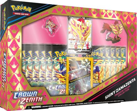 Pokemon TCG: Shiny Zamazenta Premium Figure Collection