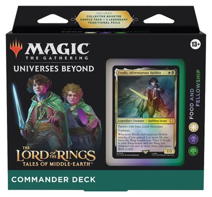 Magic the Gathering The Lord of the Rings: Tales of Middle-earth Commander Deck - Food and Fellowship