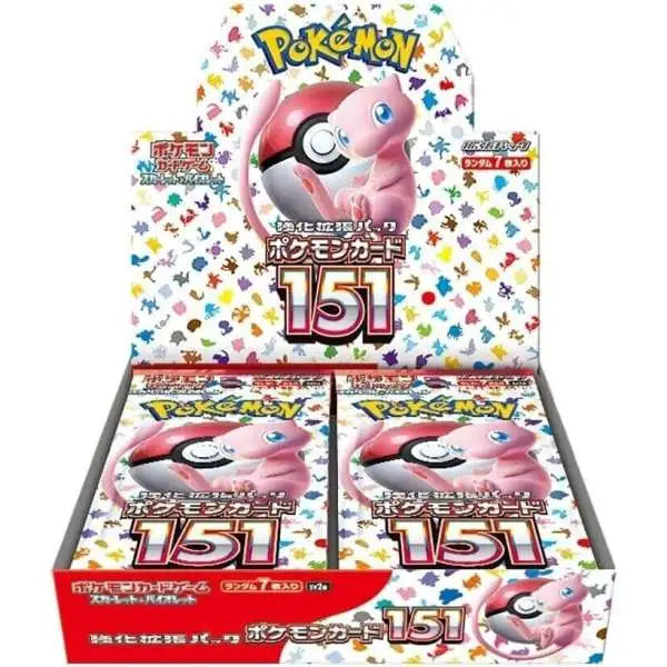 Pokemon: Scarlet and Violet - 151 Booster Box (Japanese) (SALE)