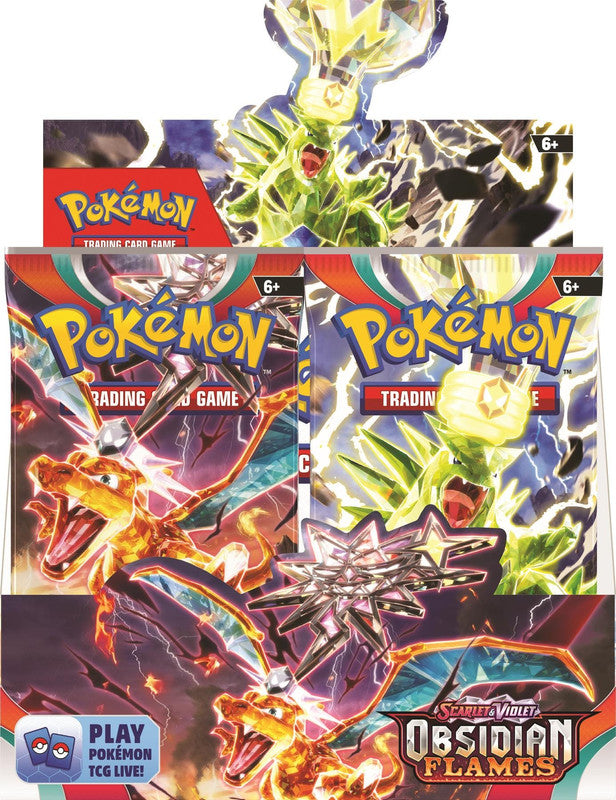 Pokemon: Scarlet &amp;amp; Violet - Obsidian Flames - Booster Box