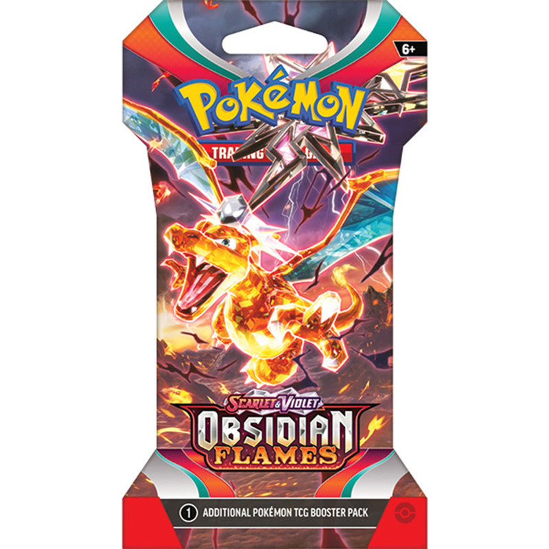 Pokemon: Scarlet and Violet - Obsidian Flames - Sleeved Booster Pack