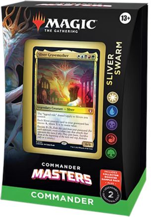 Magic the Gathering: Commander Masters - Sliver Swarm Commander Deck