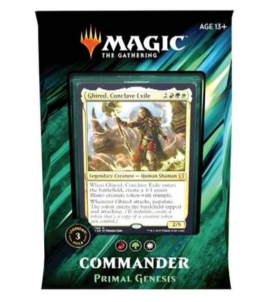 Magic the Gathering: 2019 Commander Deck - Primal Genesis