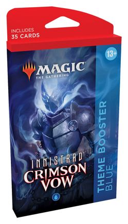 Magic the Gathering: Innistrad: Crimson Vow - Theme Booster [Blue]