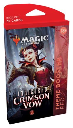 Magic the Gathering: Innistrad: Crimson Vow - Theme Booster [Red]