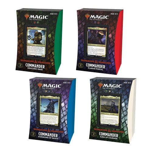 Magic the Gathering: Adventures in the Forgotten Realms Commander Deck Display