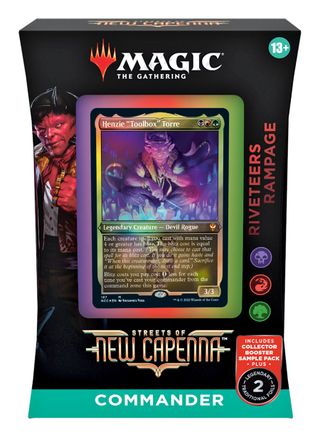Magic the Gathering: Streets of New Capenna Riveteers Rampage Commander Deck