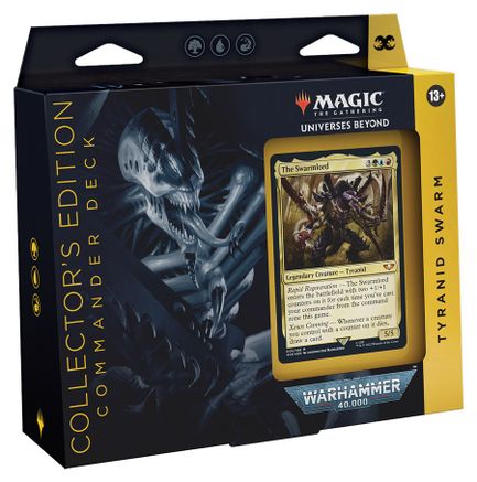 Magic the Gathering: Universes Beyond: Warhammer 40,000 - Tyranid Swarm Commander Deck (Collector&amp;#x27;s Edition)