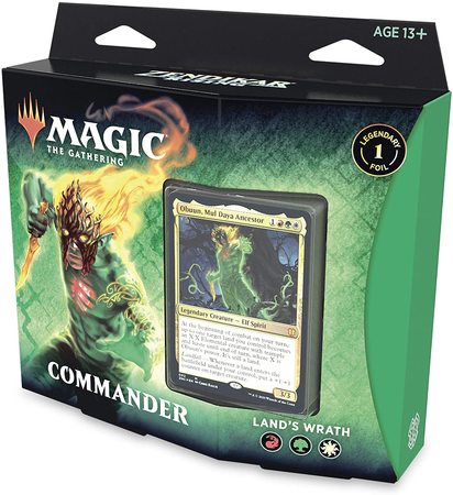 Magic the Gathering: Land's Wrath Commander Deck