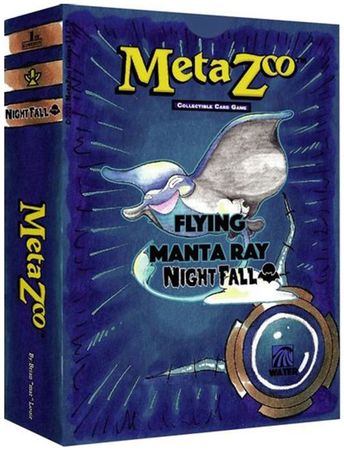 MetaZoo: Nightfall Tribal Theme Deck - Flying Manta Ray (First Edition)