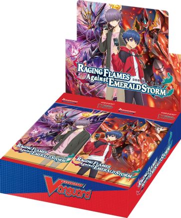 Cardfight Vanguard! Raging Flames Against Emerald Storm Booster Box