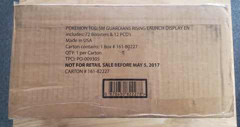 Pokemon: Sun and Moon - Guardians Rising Launch Kit