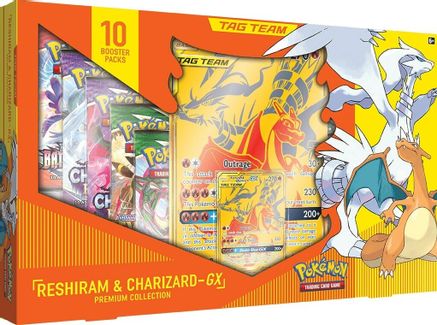 Pokemon TCG: Sun and Moon - Reshiram &amp; Charizard GX Premium Collection