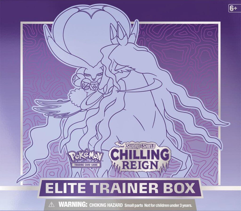 Pokemon: Sword and Shield - Chilling Reign Elite Trainer Box (Shadow)