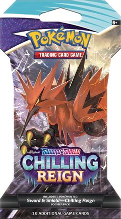 pokemon sword & shield chilling reign booster pack Pokemon TCG: Sword and Shield