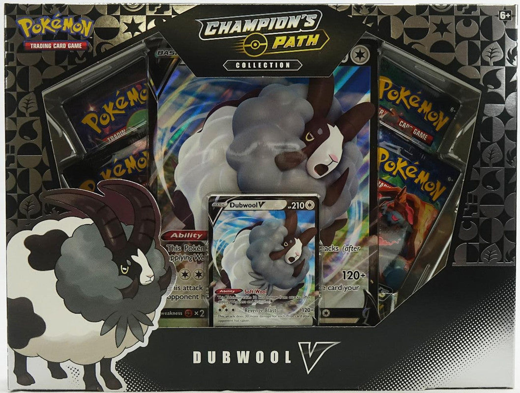 Pokemon TCG: Sword and Shield - Champion's Path Dubwool V Box