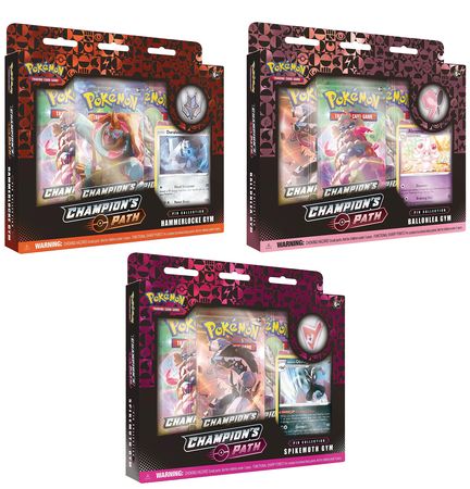 Pokemon TCG: Sword and Shield - Champion's Path Pin Collection Set 2