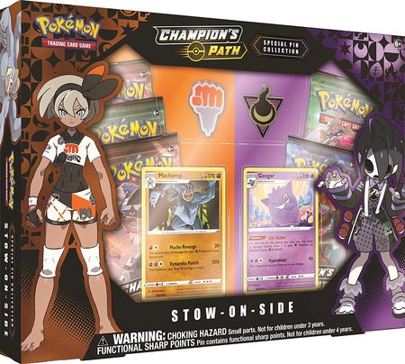 Pokemon TCG: Sword and Shield - Champion's Path Special Pin Stow-on-Side Collection Box