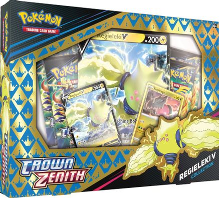 Pokemon TCG: Sword and Shield - Crown Zenith Collection Box (Regieleki V)