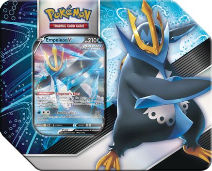 Pokemon TCG: V Strikers Empoleon V Collector's Tin