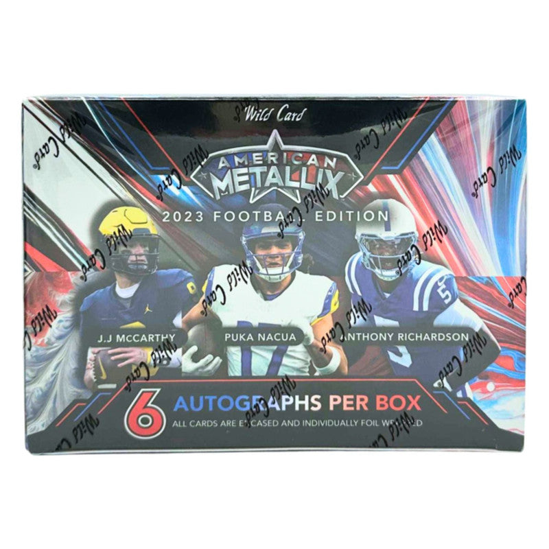 2024 Wild Card American Metallix Football Hobby Box