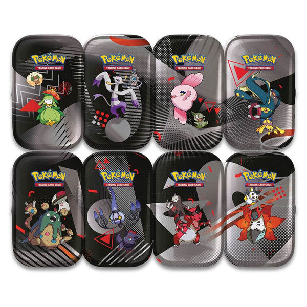 Pokemon Scarlet and Violet: Unova Mini Tin Display (Set of 8)