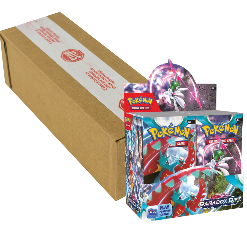 Pokemon Scarlet and Violet: Paradox Rift Booster 6-Box Case