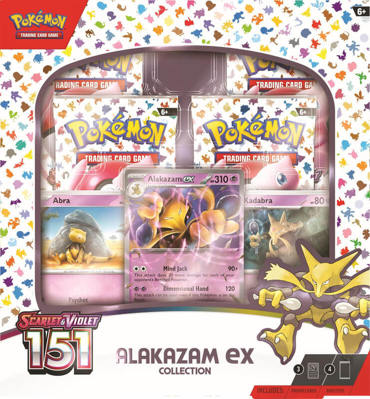 Pokémon 151 Alakazam box