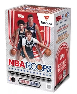 2025/26 Topps Hoops Basketball Fanatics Blaster Box