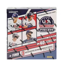 2026 Panini USA Stars and Stripes Prizm Baseball Mega Box